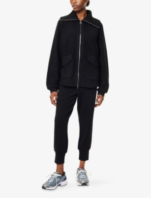 VARLEY: Eleanor Patch-Pocket Fleece Jacket