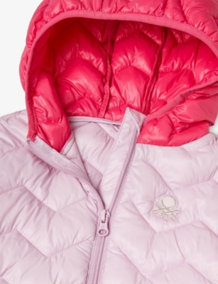 BENETTON: Hooded Padded Shell Jacket 18 Months – 5 Years
