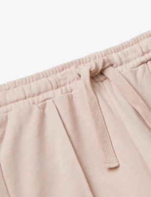 BENETTON: Logo-Tag Wide-Leg Cotton Trousers 18 Months-5 Years