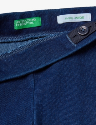 BENETTON: Super Stretch Jean Joggers 24 Months-5 Years