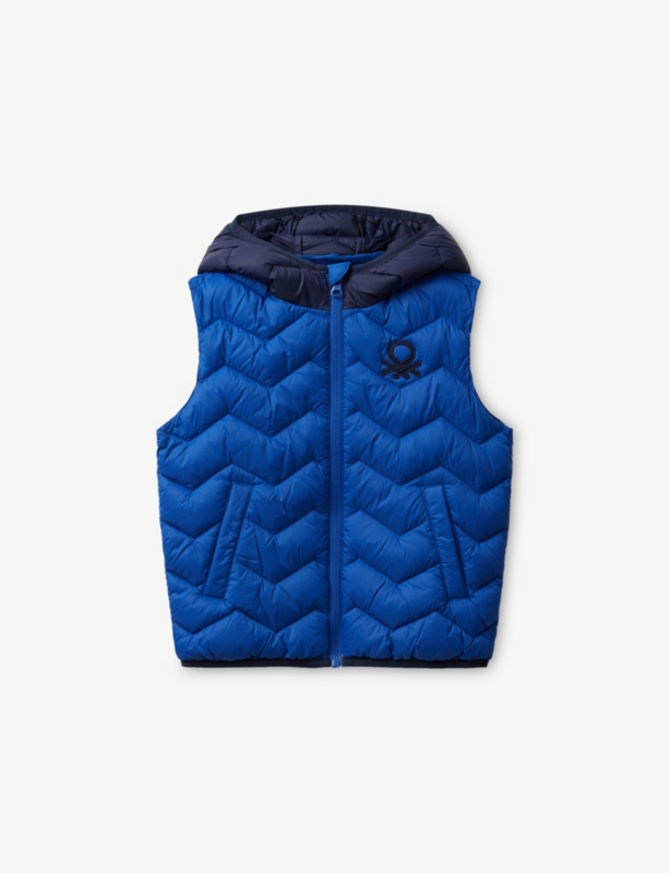 Logo-Embroidered Padded Down Gilet 18 Months-5 Years