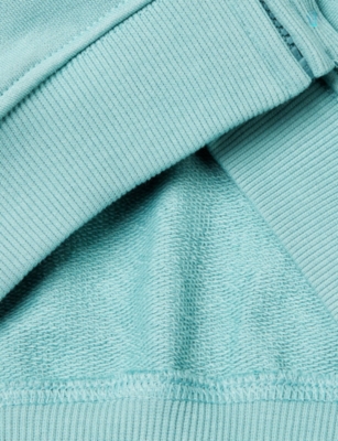 BENETTON: Zipped Graphic-Print Cotton Hoody 6-14 Years