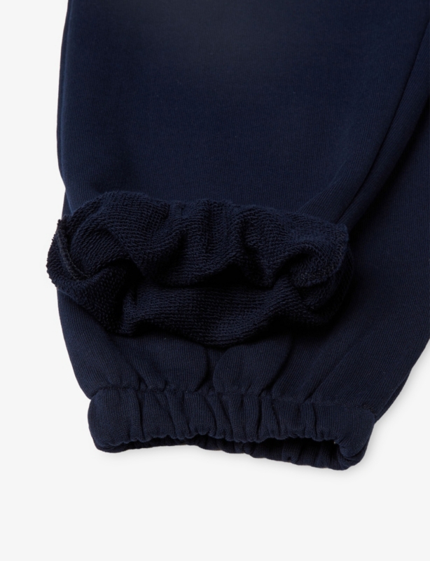 Patch-Pocket Regular-Fit Cotton Jogging Bottoms 6-14 Years