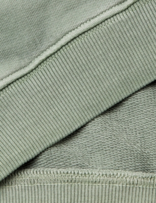 BENETTON: Graphic Embroidered Cotton-Jersey Hoody 6-14 Years