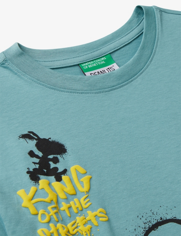 Snoopy Graphic-Print Cotton T-Shirt 6-14 Years