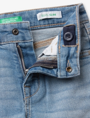 BENETTON: Long Straight-Leg Jeans 18 Months-5 Years