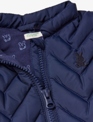 BENETTON: Quilted Shell Gilet 1-18 Months