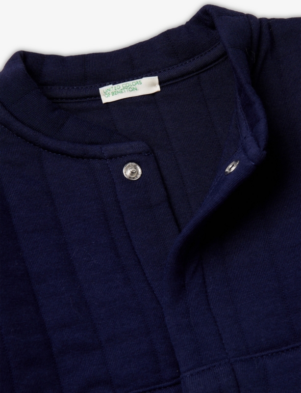 Striped Side-Pocket Cotton-Blend Jacket 1-18 Months