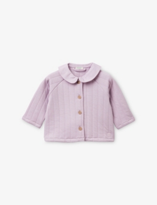 BENETTON: Striped Cotton-Blend Cardigan 1-18 Months