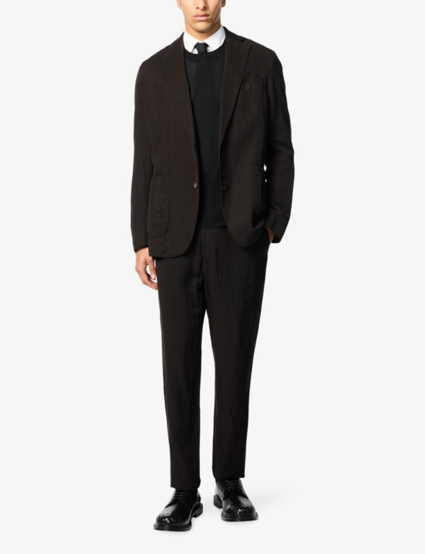 Miguel Round-Neck Wool Jumper