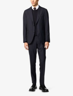 OSCAR JACOBSON: Miguel Round-Neck Wool Jumper