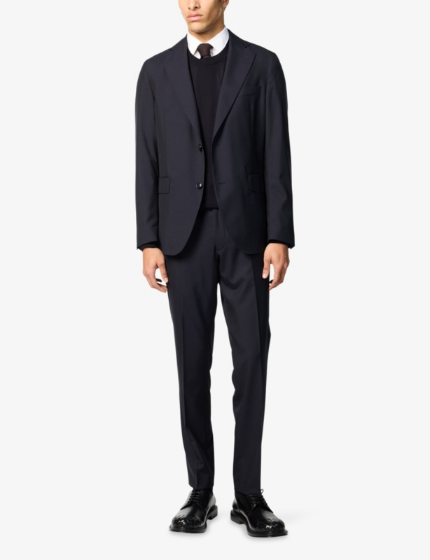 Miguel Round-Neck Wool Jumper