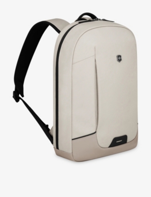 Victorinox Womens Altmont Modern City Woven Backpack Stone White