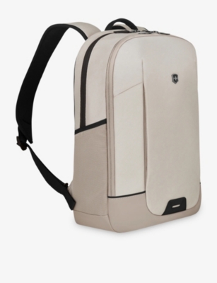 Victorinox Womens Altmont Modern City Woven Backpack Stone White