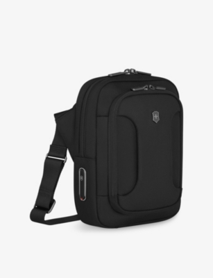 Victorinox Womens Werks Traveler 7.0 Woven Cross-body Bag Black In Black