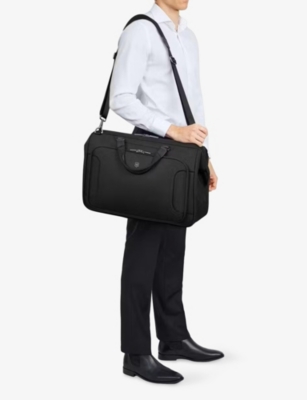 Victorinox Black Werks Traveler 7.0  Weekender Woven Holdall In Black