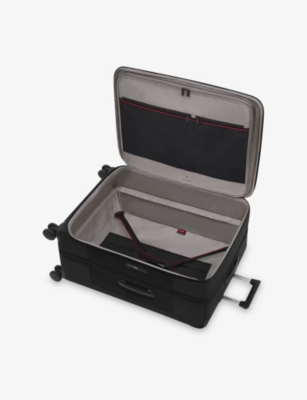 Victorinox Black Werks Traveler 7.0 Large Double 4-wheel Expandable Suitcase 75cm In Black