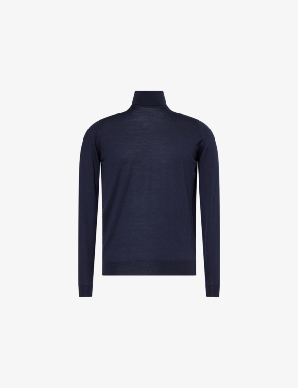 Roll-Neck Merino-Wool Jumper