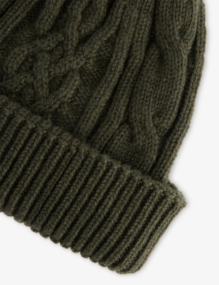 JOHN SMEDLEY: Emery Cashmere Knit Beanie Hat