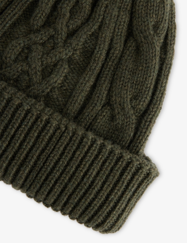 Emery Cashmere Knit Beanie Hat