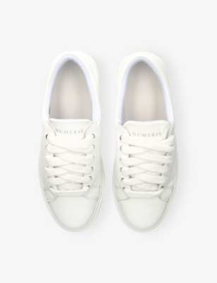 NUMERIS: Signet Leather Trainers