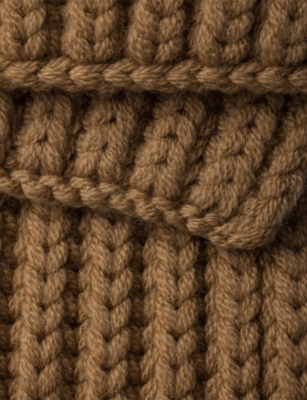 PRADA: Wool Knitted Wool Scarf