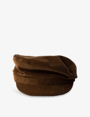 PRADA: Corduroy Newsboy Cap