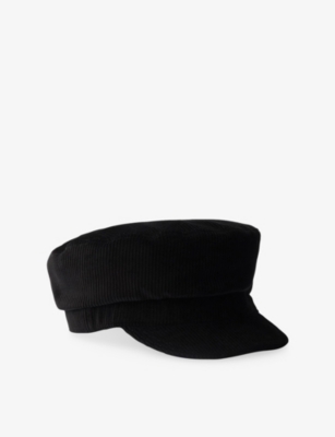 PRADA: Newsboy Cotton Corduroy Cap