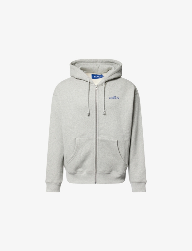 Crown Logo Relaxed-Fit Cotton-Jersey Hoodie