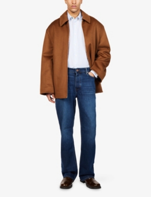 Neuw Mens Vintage Indigo Julian Flare Archer Denim Jeans In Blue