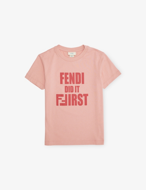 Fendi Did It First Regular-Fit Cotton-Jersey T-Shirt 6-12 Years