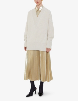 JOSEPH: Noel Ribbed Cashmere-Blend Jumper