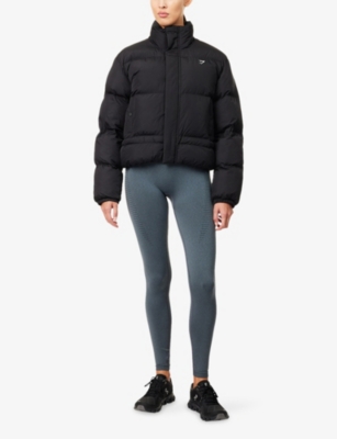 Gymshark Womens Gs Strong Grey/ Marl Vital Sculpt Seamless Leggings Xs In Gray