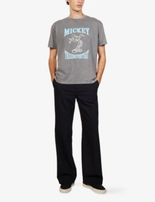 THISISNEVERTHAT: thisisneverthat x Disney Open Arms Mickey Printed Cotton T-Shirt