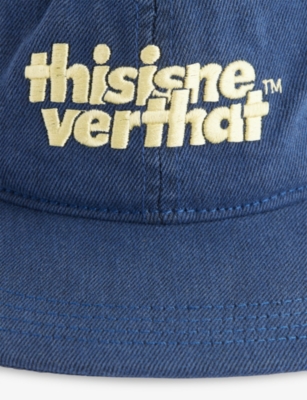 THISISNEVERTHAT: 2 Tone OL-Logo Cotton-Blend Baseball Cap