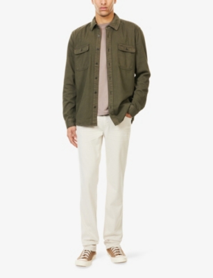 PAIGE: Federal Slim-Fit Stretch-Denim Blend Jeans