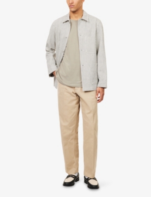 PAIGE: Broxton Crewneck Cotton-Jersey T-Shirt