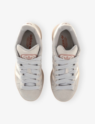 Adidas Originals Womens Adidas Campus 00s Suede Trainers In Gray
