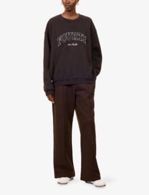 4TH & RECKLESS: Leon Oversized Cotton-Jersey Sweatshirt