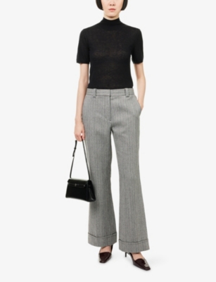 ME AND EM: Barely There High-Neck Merino-Wool and Cashmere-Blend Jumper