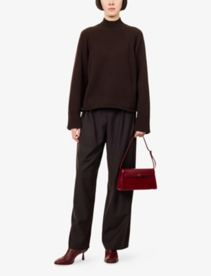 ME AND EM: High-Neck Merino-Wool And Cashmere Knitted Jumper