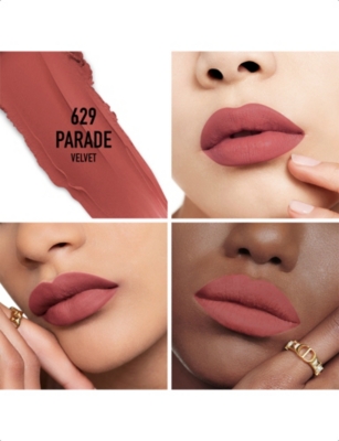 Dior 629 Parade Rouge  Couture Velvet Lipstick Limited Edition