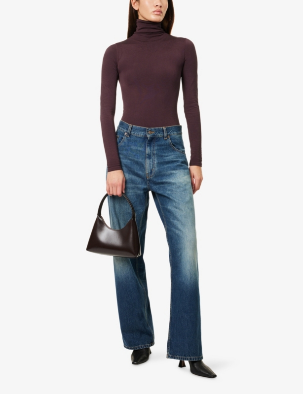 Colorado String Stretch-Woven Bodysuit