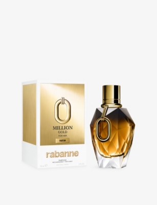 Rabanne Womens Million Gold For Her Refillable Parfum 90ml