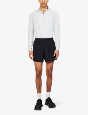 GYMSHARK: Logo-Print Woven Running Shorts