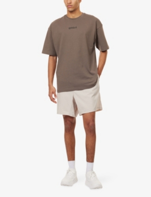 GYMSHARK: Olde English Crewneck Cotton-Jersey T-Shirt