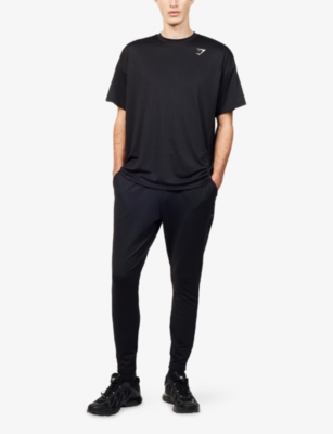 Gymshark Mens Sport Tapered Jersey Joggers Gs Black In Black