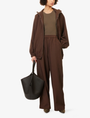 THE FRANKIE SHOP: Baxter Wide-Leg Woven Trousers