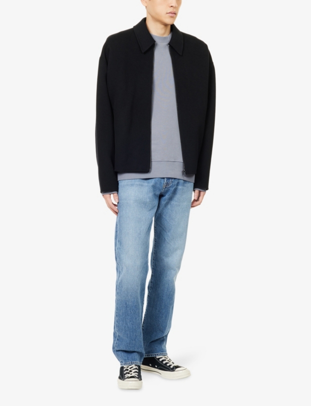 Elijah Straight-Leg Stretch-Corduroy Trousers