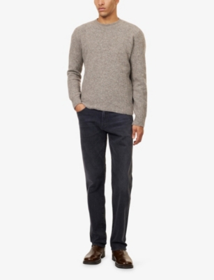 Citizen Of Humanity Mens Citizens Of Humanity Elijah Straight-leg Stretch-denim Jeans In Blue